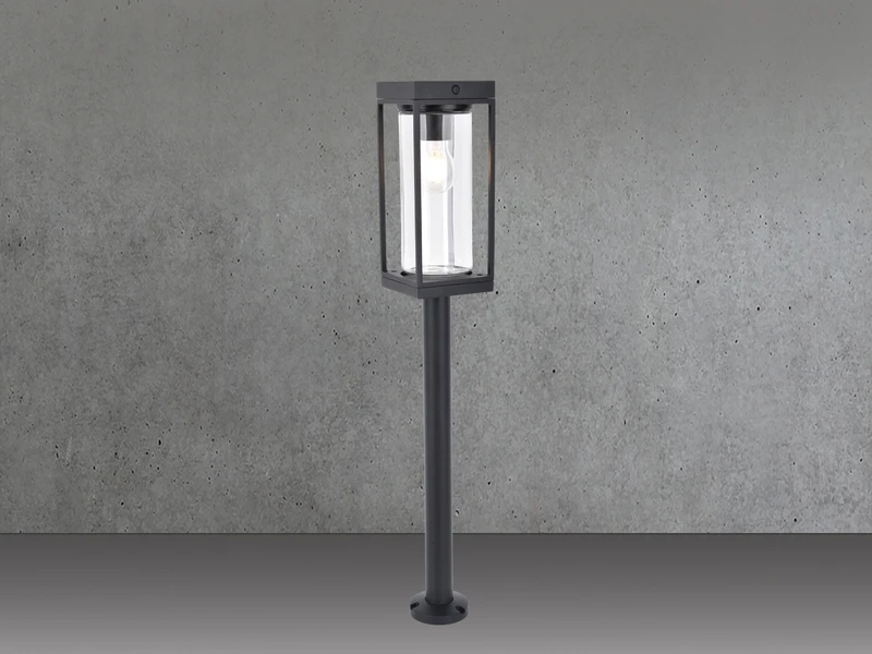 Lutec Solar LED Wegeleuchte FLAIR Mit Spieß, Dämmerungssensor Höhe 76cm – Bild 3