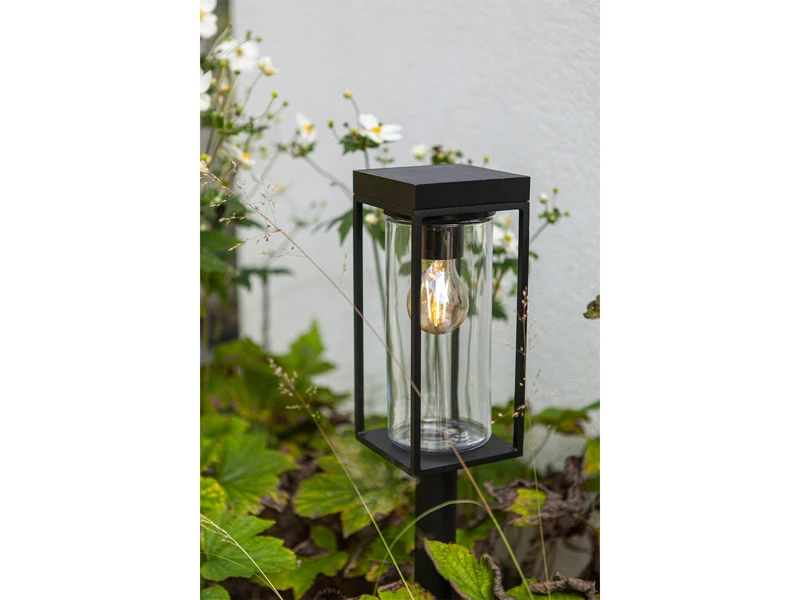 Lutec Solar LED Wegeleuchte FLAIR Mit Spieß, Dämmerungssensor Höhe 76cm – Bild 8