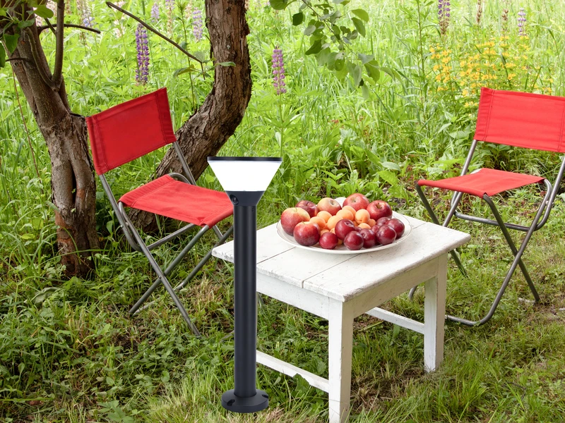Lutec Solar LED Wegeleuchte KARLO 45cm, Bewegungsmelder & RGB Farbwechsel â Bild 11