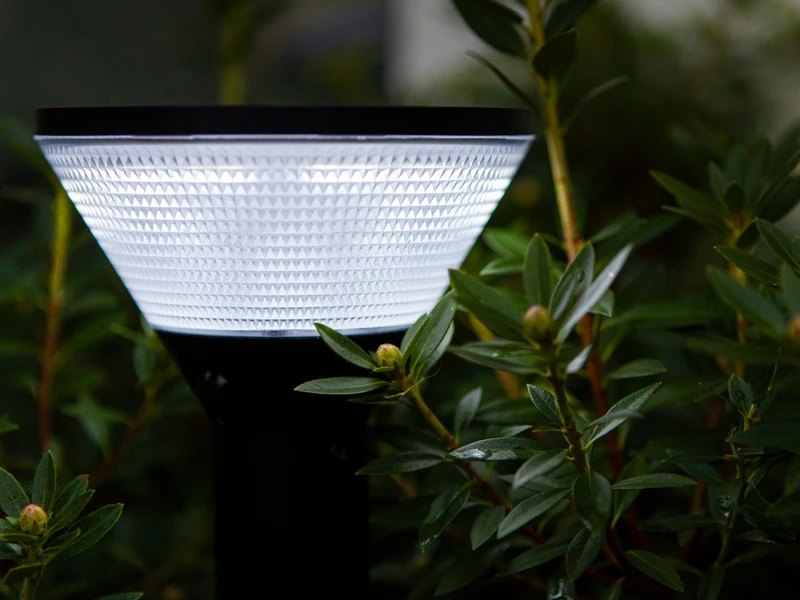 Lutec Solar LED Wegeleuchte KARLO 45cm, Bewegungsmelder & RGB Farbwechsel â Bild 7