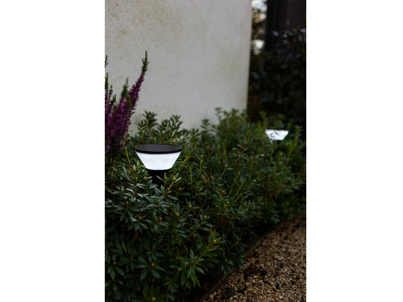 Lutec Solar LED Wegeleuchte KARLO 45cm, Bewegungsmelder & RGB Farbwechsel â Bild 10