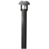 Konstsmide Wegeleuchte / Pollerleuchte HEIMDAL, Höhe 102 Cm, Alu Schwarz / Glas Opal, E27