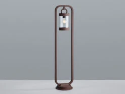 Trio Leuchten Wegeleuchte SAMBESI Laterne In Rostoptik, Höhe 100cm
